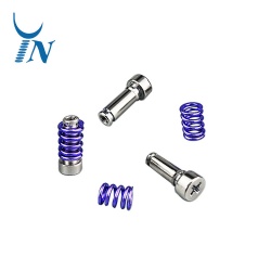 slotted pan head combination screw with spring and inner tooth lock washer philips screw