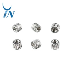 M3.0 Aluminum Diamond Knurled Hand Tighten Nut Injection Nut